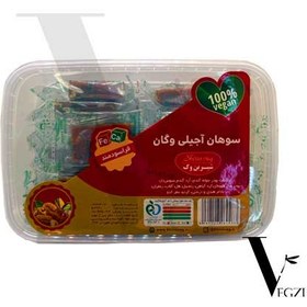 تصویر سوهان آجیلی شیرین‌وگ شکر قهوه‌ای