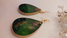 تصویر گوشواره رزینی- کد 56 