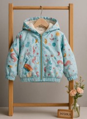 تصویر کاپشن ضد آب خردسال و نوجوان 