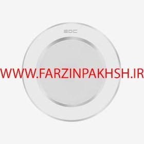 تصویر پنل سقفی دیپ گرد خط دار AC ماژول 8 وات ا circular AC module deep ceiling panel 8 W Warm white EDC circular AC module deep ceiling panel 8 W Warm white EDC