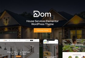 تصویر DOM HOUSE SERVICES WORDPRESS THEME 1.12.0 