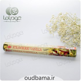 تصویر عود توت فرنگی وانیل STRAWBERRY VANILLA ( هم HEM ) استراوبری وانیلا 