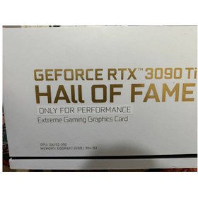 تصویر کارت گرافیک گلکس مدل Galax RTX 3090 Ti Hall of Fame Limited Edition 24GB (دست دوم) 