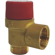 تصویر شیر اطمینان 1/2 اینچ 3 بار دنده از رو پینتوسی ایتالیا PINTOSSI 