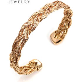 تصویر دستبند النگویی مفتولی Wire-bangle-bracelet