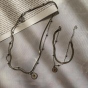 تصویر گردنبند و دستبند الیزابت 