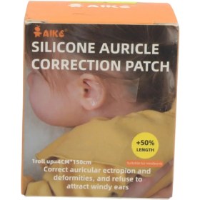 تصویر چسب اصلاح گوش نوزاد 4 در100 سانت Aike SILICONE AURICLE CORRECTION PATCH CODE: AK3366