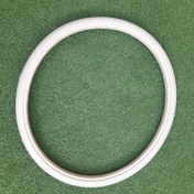 تصویر لاستیک توپر آجدار چرخ عقب ویلچر سایز22 چینی 