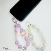 تصویر آویز گوشی فون چارم کریستالی 