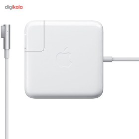 تصویر آداپتور برق اورجینال 45 وات اپل مدل Magsafe مناسب برای مک بوک ایر 