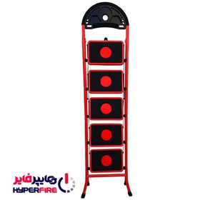 تصویر نردبان 5 پله ماندگار مدل آسمان Asman 5 step ladder