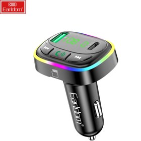 تصویر شارژر فندکی + FM Player بلوتوثی Earldom ET-M104 Earldom ET-M104 CAR MP3 PLAYER FM TRANSMITTER