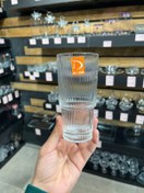 تصویر لیوان بلند شیاردار ۶ عددی دلی 