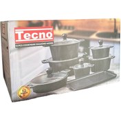 تصویر سرویس قابلمه 13 پارچه تکنو مدل دایموند 