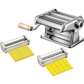 تصویر خردکن و غذا ساز دستگاه نودل تیتانیا 150 باز کردن برش ماکارونی دستی 6.5+2 میلی متر ساخت ایتالیا اورجینال Imperia 