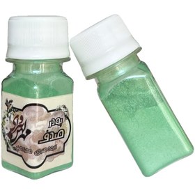 تصویر پودر صدف پسته ای – کد ۳۰۷ 