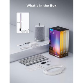 تصویر لامپ هوشمند GoVee RGBICWW Floor Lamp Pro - خاکستری 