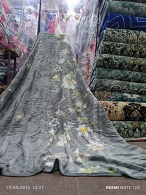 تصویر پتو گلدار دونفره 