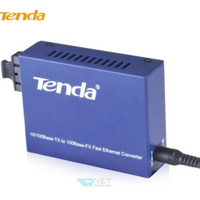 تصویر مبدل فیبر به اترنت Single Mode تندا مدل Tenda TER-860S 