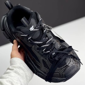 تصویر کتانی بالنسیاگا مدل 3XL رنگ مشکی و سفید 