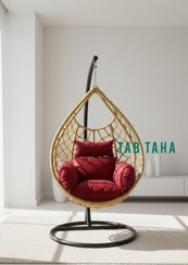 تصویر تاب ریلکسی مدل مونیخ - مشکی / قرمز Tab Relaxi