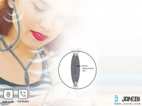 تصویر هدست پرومیت Promate Pearli Necklace Stereo Earphones 