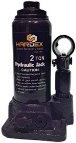 تصویر جک روغنی 2 تن هاردکس ا Hardex 2 ton hydraulic jack Hardex 2 ton hydraulic jack