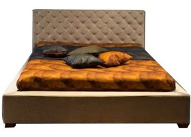 تصویر تخت خواب دونفره ایتال فوم مدل سونیا 