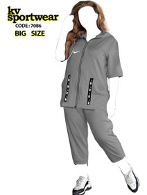 تصویر ست سویشرت شلوار ورزشی زنانه NIKE کد 002 NIKE womens sports pants sweatshirt set code 002