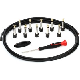 تصویر Daddario Pedalboard Cable Kit - 10-foot - Mini Connectors - PW-MGPKIT-10 