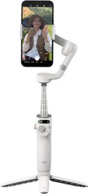 تصویر DJI OSMO Mobile 6 Smartphone Gimbal Stabilizer 3-Axis Phone Gimbal Built-In Extension Rod Android and iPhone Gimbal Vlogging Stabilizer Platinum Gray UAE Version with Official Warranty Support - ارسال 15 الی 20 روز کاری 