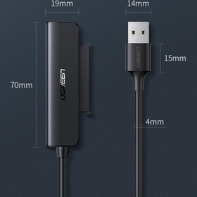 تصویر مبدل SATA به USB 3.0 یوگرین مدل AN-70609 