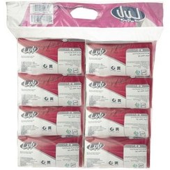تصویر دستمال کاغذی 250 برگ پاپیا دو لایه بسته 8 عددی Papia 250-Sheet 2-Ply Tissue Paper, Pack of 8