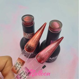 تصویر لاک ژل آیس آبنباتی A&E 