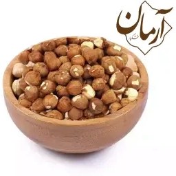 تصویر مغز فندق قرمز 