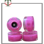 تصویر چرخ اسکیت برد دیسپلی سواری روان و کنترل کامل 