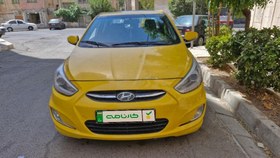 تصویر هیوندای اکسنت مدل 2015 ا Hyundai Accent blue Hyundai Accent blue