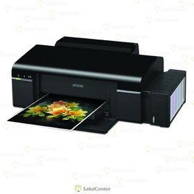 تصویر پرینتر جوهر افشان تک کاره 800 اپسون L800-Photo-Printer