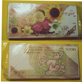 تصویر مزایده داغ یک بسته 100تایی اسکناس 500تومنی فانتزی 