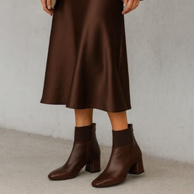 تصویر نیم بوت زنانه مشکی سایز ۳۷ 