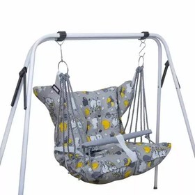 تصویر تاب کودک قابل استفاده تا 7 سالگی پرداخت درب منزل Tabkodak