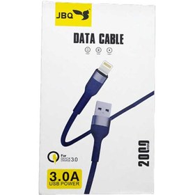تصویر کابل شارژ سریع و انتقال داده USB به آیفون JBQ CA-2M 