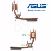 تصویر هیت سینک لپ تاپ ASUS X555 / X555B / X555D / X555L 