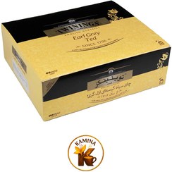 تصویر چای تی بگ ارل گری 100 عددی توینینگز 