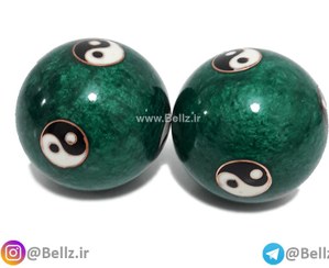 تصویر گوی آرامش اعصاب مدیتیشن سبز 