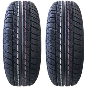 تصویر لاستیک کویر 165/65R 13 گل KB 12 (یک جفت)2024(یک جفت+2عدد والف هدیه)(تحویل 2/3 روزه با با پست جفتی200.000ت) 