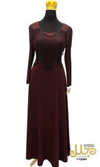 تصویر پیراهن ماکسی دریا 