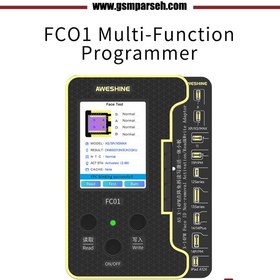 تصویر پروگرامر باتری و فیس آیدی AWESHINE مدل FC01 همراه فلت باتری و فیس آیدی 