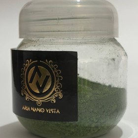 تصویر رنگ سبز معدنی پودری 