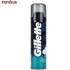 تصویر فوم اصلاح ژیلت سری Sensitive 200 Ml Gillette Sensitive Shaving Foam 200 ml